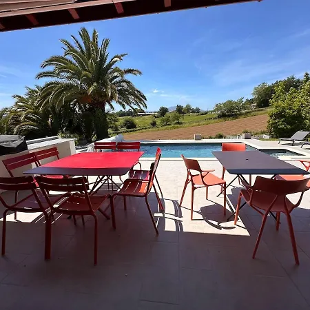 Basque Country With Pool View * Arcangues