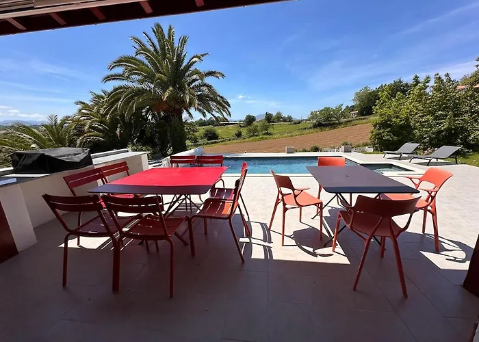 Basque Country With Pool View * Arcangues